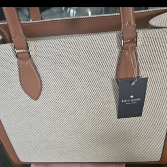 Kate Spade Large Ellie Tote in Warm Gingerbread Bundle - Picture 11 of 16